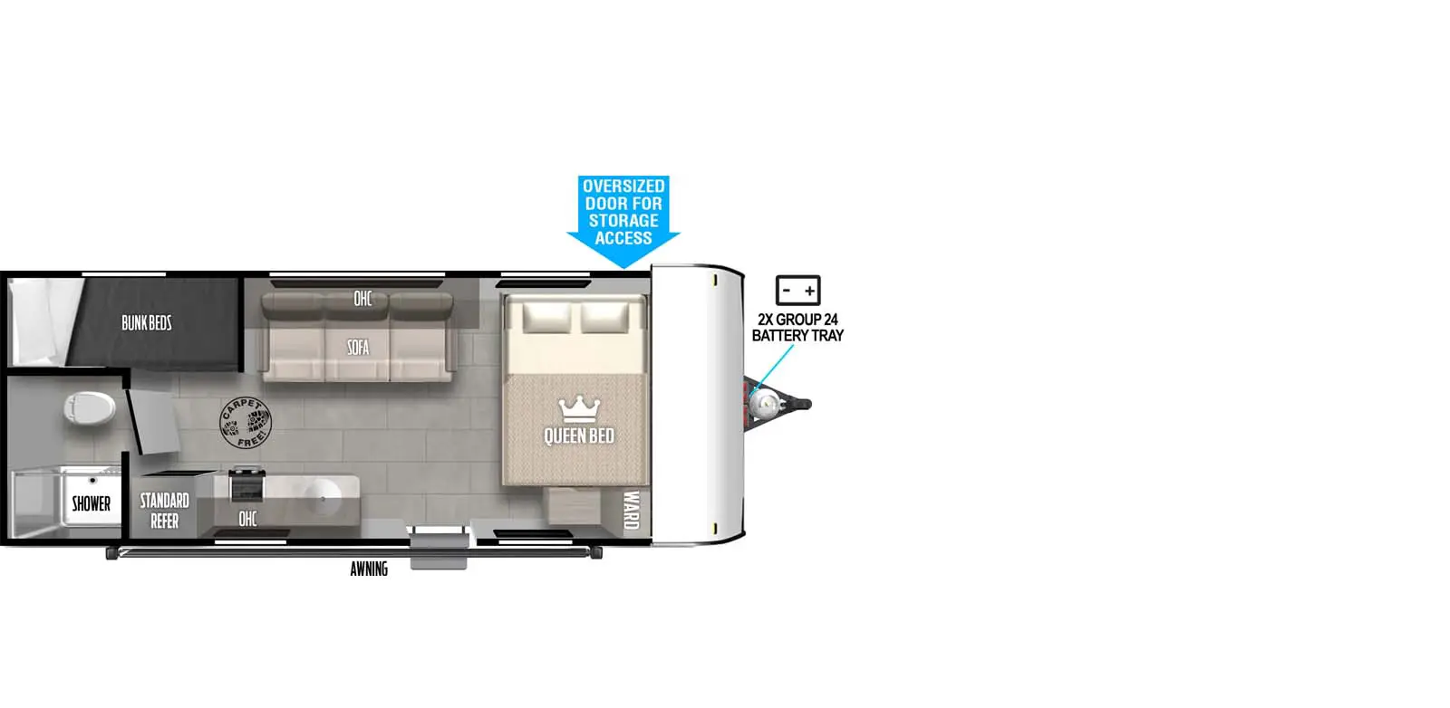 174BHLE Floorplan Image